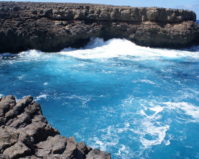 Buracona (Blue Eye), Sal Island, Cabo Verde